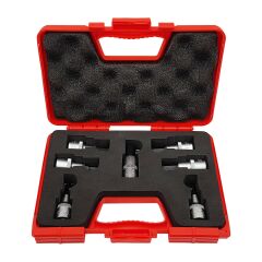 İzeltaş 1113001107 Lokmalı Allen Uç Takımı 60 mm 1/2'' 7 Parça