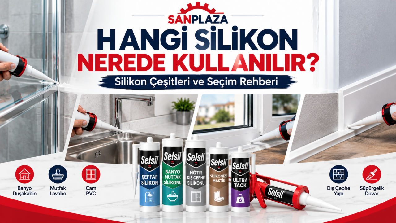 Silikon Çeşitleri Nelerdir? Hangi Silikon Nerede Kullanılır?