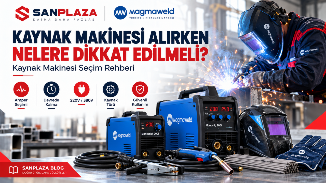 Kaynak Makinesi Alırken Nelere Dikkat Edilmeli? Seçim Rehberi