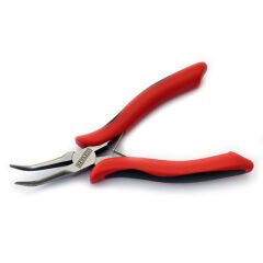 İzeltaş 3556 Elektronikçi Sivri Uçlu Eğri Kargaburun 150 mm