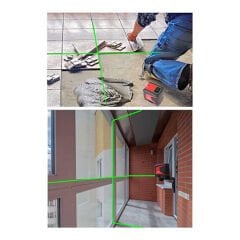 UNI-T LM570LD-II 10m Yeşil Çizgi Lazer Hizalama