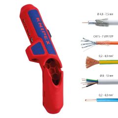 Knipex 169501 SB Ergostrip Kablo Sıyırma Aleti 135mm