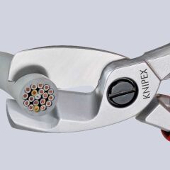 Knipex 9516200 Kablo Makası 200 mm (Çift Bıçaklı)