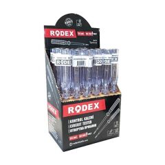 Rodex RKN210 Düz Uçlu Kontrol Kalemi 190 mm