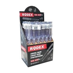 Rodex RKN210 Düz Uçlu Kontrol Kalemi 190 mm