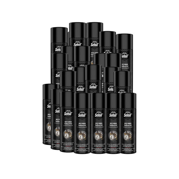 Selsil Sıvı Gres Yağlama Spreyi 500 ml  24 Adet (1 koli)