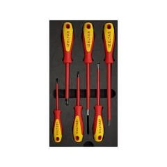 İzeltaş 4140009106 1000V İzoleli Elektrikçi Tornavida Set 6 Parça