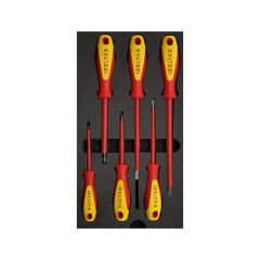 İzeltaş 4140009106 1000V İzoleli Elektrikçi Tornavida Set 6 Parça