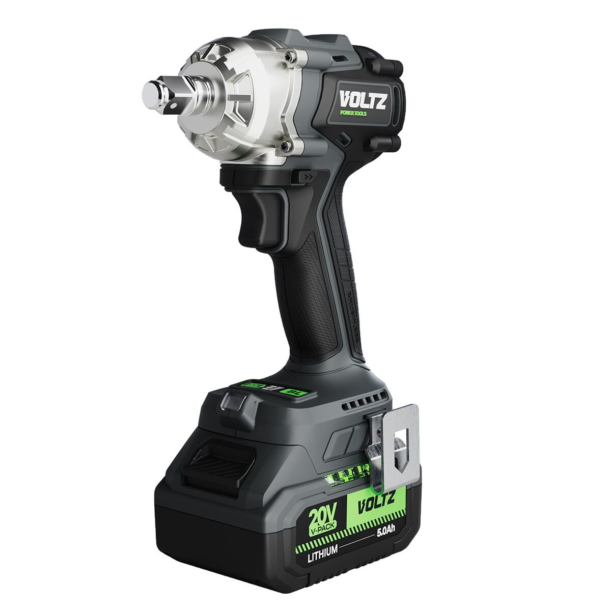 Sanplaza Voltz VZIW-20 Akülü Somun Sökme Kademeli Hız Kömürsüz 20 V 5.0 AH