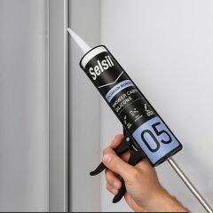 Selsil Şeffaf Mutfak Banyo Duşakabin Silikonu 280 ml - 2 Adet