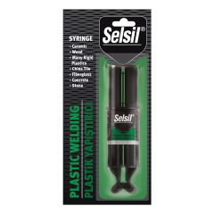 Selsil 4702 Plastik Yapıştırıcı Şırınga Enjektör Tip 5 dk 28 gr