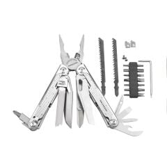 İzeltaş Multi Tool Pro 15 Fonksiyonlu 180 mm Çok Amaçlı Pense Çakı Seti