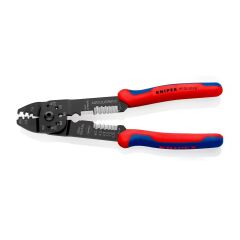 Knipex Çok Fonksiyonlu Papuç Sıkma ve Kablo Sıyırma Pensesi 9721215B