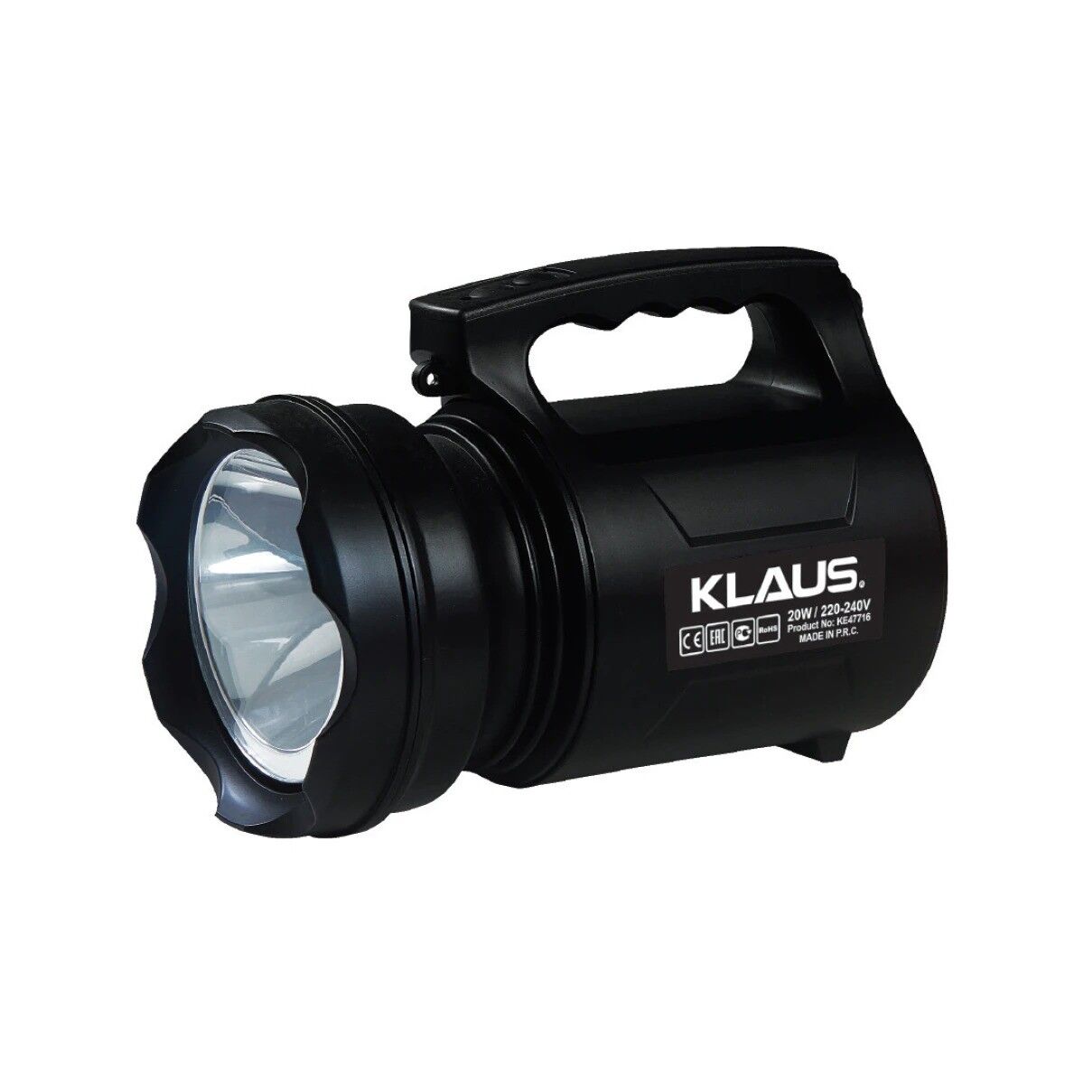 Klaus KE47716 Şarjlı Led El Feneri Lambası