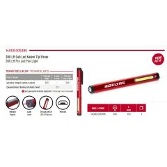 İzeltaş Cob Led Şarjlı Kalem Tipi Fener 300 Lm 14000005385