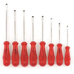 İzeltaş 4100008108 Kraft Düz Tornavida Seti 8 Parça