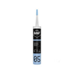 Selsil Şeffaf Mutfak Banyo Duşakabin Silikonu 280 ml