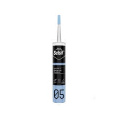 Selsil Şeffaf Mutfak Banyo Duşakabin Silikonu 280 ml