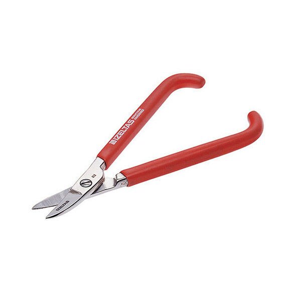 İzeltaş 6801270180 Eğri Kuyumcu Makası 180 Mm