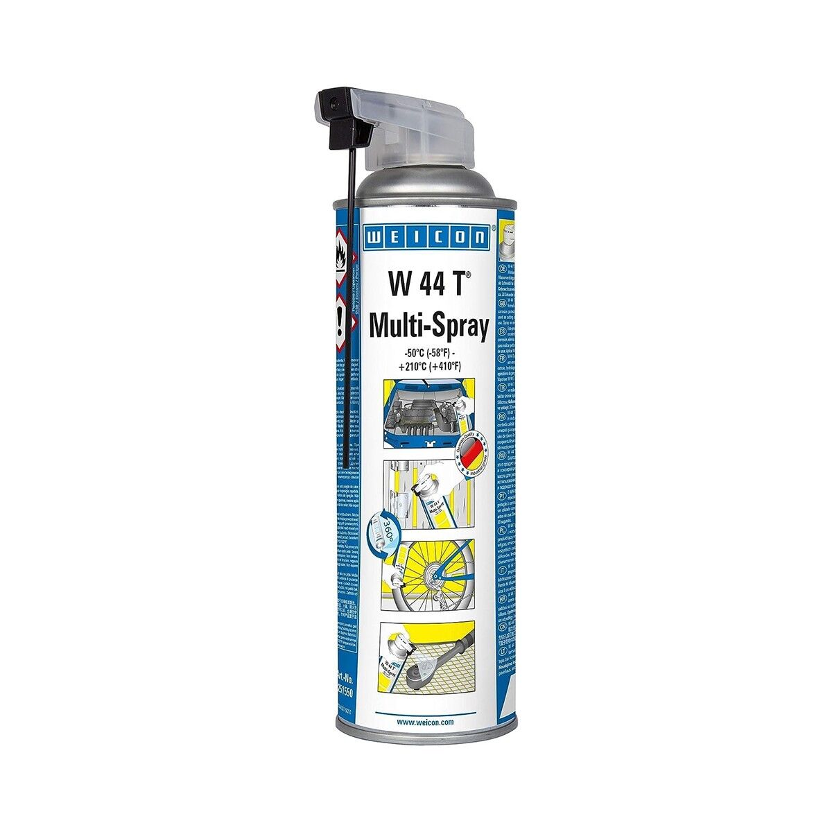 Weicon W 44 T Multi Pas Sökücü Yağlayıcı Çok Fonksiyonlu Sprey 500 ml