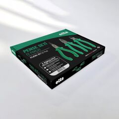 Elta 3 Parça Pense Seti 180 mm Pense 160 mm Yan Keski 160 mm Kargaburun 13000005652