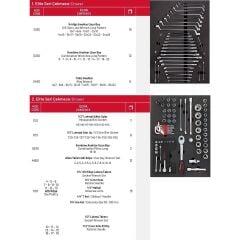 İzeltaş 13000005572 Elite Serisi 139 Parça 7 Çekmeceli Dolu Takım Dolabı