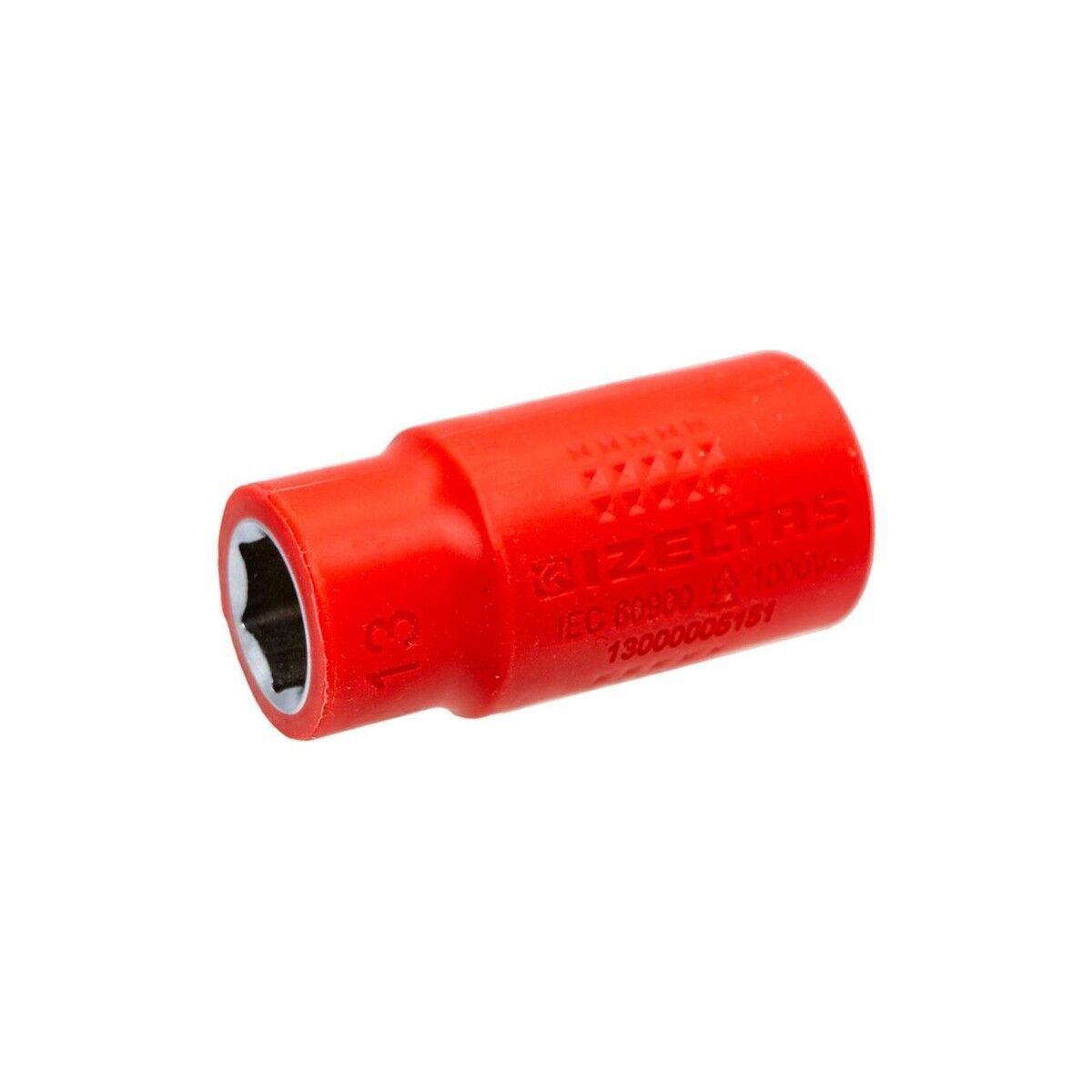 İzeltaş 1000V İzoleli 6 Köşe 1/2'' Lokma Anahtar 13 mm 13000005151