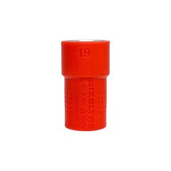 İzeltaş 1000V İzoleli 6 Köşe 1/2'' Lokma Anahtar 19 mm 13000005156