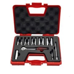 İzeltaş 1107006014 1/4'' Derin Lokma Anahtar Takımı (14 Parça)