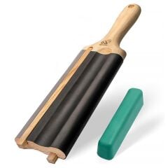 BeaverCraft LS5P1 Kanca Bıçaklar ve Bükülmüş Iskarpelalar İçin Bileme ve Kılağı Alma Kılavuzu Seti, 4 Parça