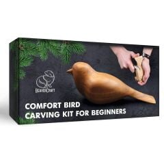 BeaverCraft DIY01 Kuş Figürü Ahşap Oyma Hobi Seti