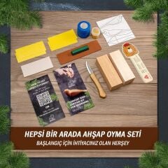 BeaverCraft DIY01 Kuş Figürü Ahşap Oyma Hobi Seti