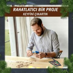 BeaverCraft DIY01 Kuş Figürü Ahşap Oyma Hobi Seti