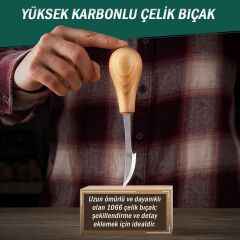 BeaverCraft DIY05 Ayı Figürü Ahşap Oyma Hobi Seti