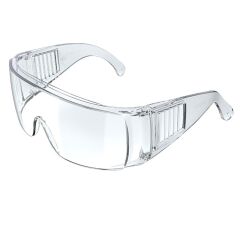 Baymax S-700 Major Şeffaf Gözlük Üstü Gözlük Toz Çapak Koruyucu İş Güvenlik Gözlüğü