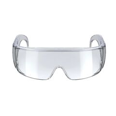 Baymax S-700 Major Şeffaf Gözlük Üstü Gözlük Toz Çapak Koruyucu İş Güvenlik Gözlüğü