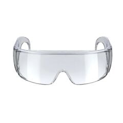Baymax S-700 Major Şeffaf Gözlük Üstü Gözlük Toz Çapak Koruyucu İş Güvenlik Gözlüğü