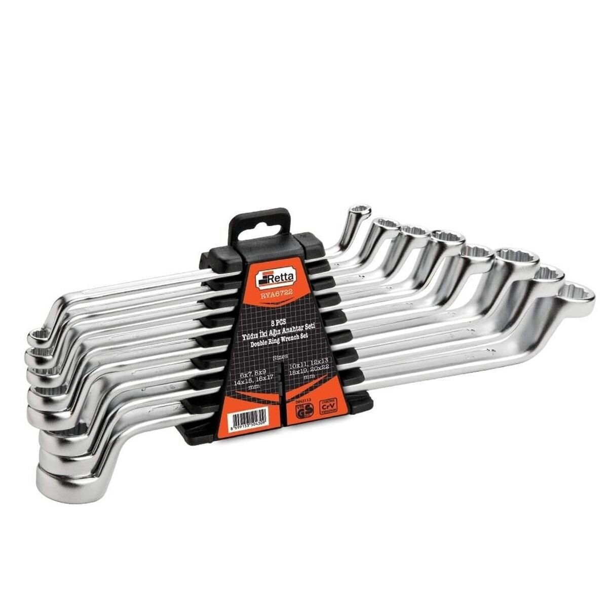 Retta RYA6722 8'li Yıldız Anahtar Takımı