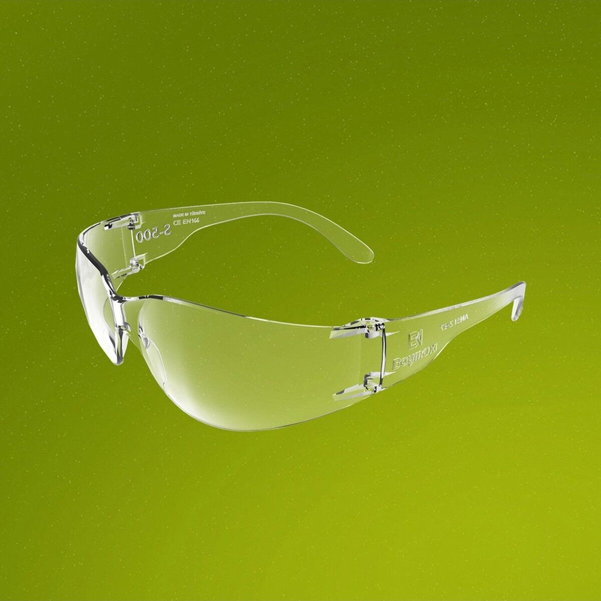 Baymax S-500 Dinamik Antifog Buğulanmaz Çizilmez Toz Çapak Koruyucu İş Güvenlik Gözlüğü