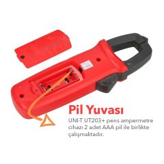 Unit UT203+ Ac/Dc 400A True Rms Dijital Pensampermetre