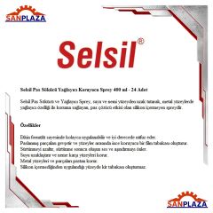 Selsil Pas Sökücü Yağlayıcı Koruyucu Sprey 400 ml 24 Adet