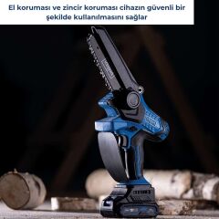 Scheppach BC-PS150-X Akülü Dal Budama Makinesi