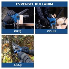 Scheppach BC-PS150-X Akülü Dal Budama Makinesi