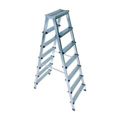 Sanplaza Saraylı Metal 7 Basamaklı Çift Çıkışlı Merdiven 1207