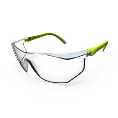 Sanplaza Baymax S-400 Şeffaf Toz Çapak Koruyucu İş Güvenlik Gözlüğü Kulak Ayarlı UV Korumalı 3 Adet