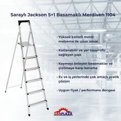 Sanplaza Saraylı Jackson (5+1) Basamaklı Saç Merdiven 1104