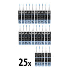Selsil Şeffaf Mutfak Banyo Duşakabin Silikonu 280 ml 25 Adet 1 Koli