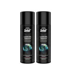 Selsil Lastik Kauçuk Fitil Yenileme Spreyi 200 ml 2 Adet