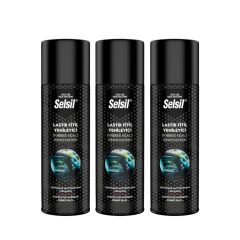 Selsil Lastik Kauçuk Fitil Yenileme Spreyi 200 ml 3 Adet