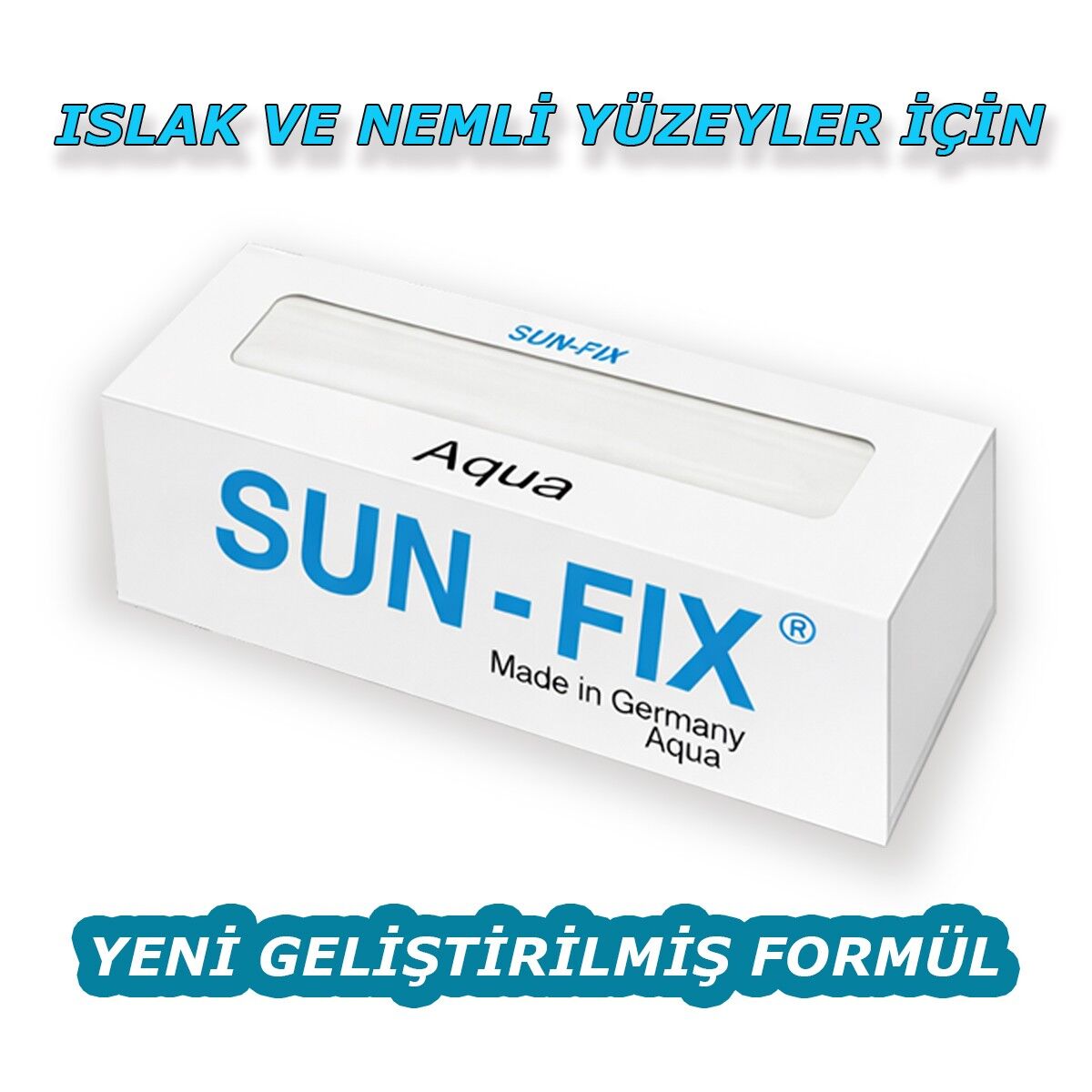 Sun-Fix Aqua Macun Kaynak Yapıştırıcı Islak Nemli Alanlar İçin 50 gr Yeni Geliştirilmiş Formül